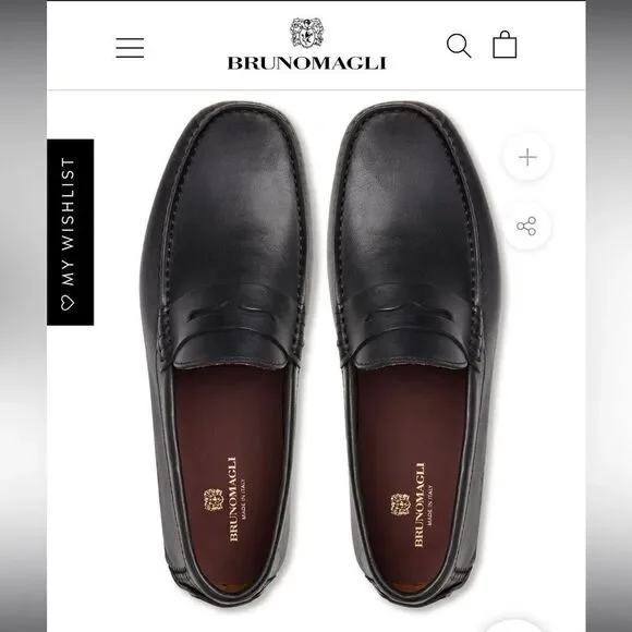Bruno Magli | Shoes | Bruno Magli Cane Black Leather 
